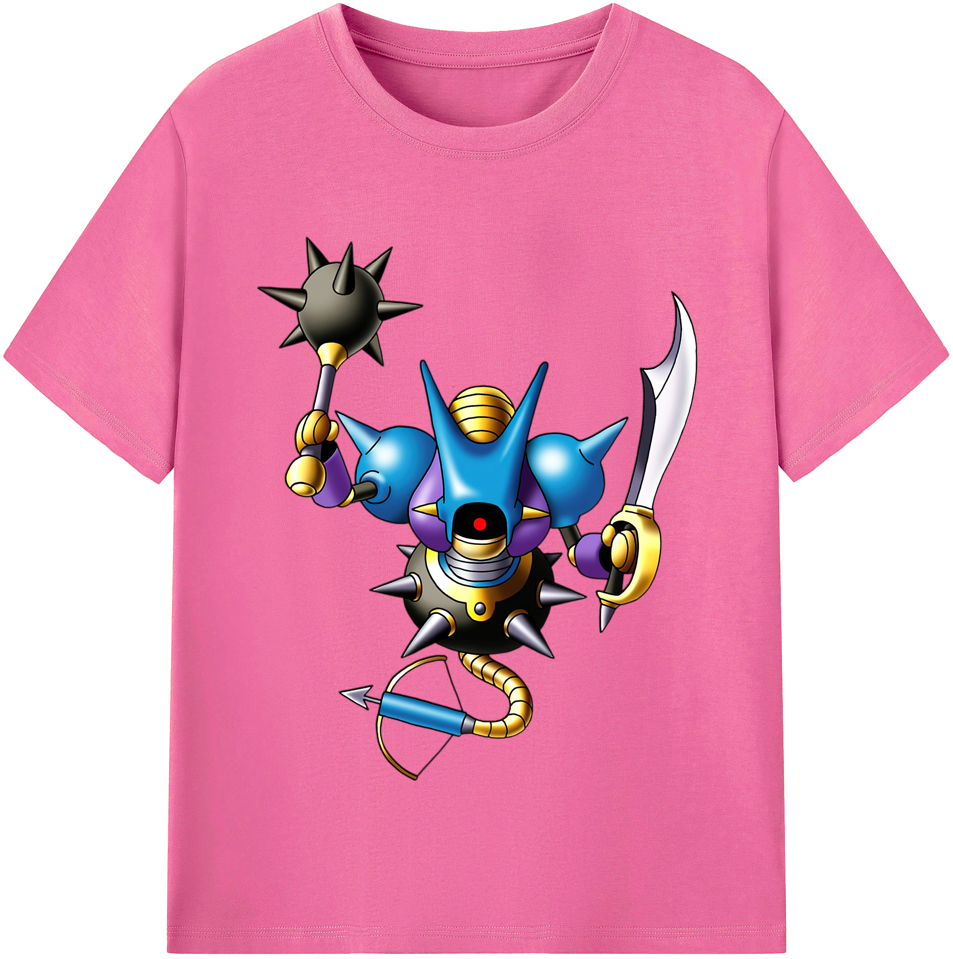 （画像用） ドラゴンクエスト Doragon Kuesuto Dragon Quest レディースカジュアルプリントTシャツ（綿100％）